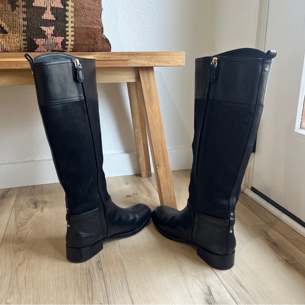 Tory Burch Simone Riding Boots Size 8M - Picture 9 of 15